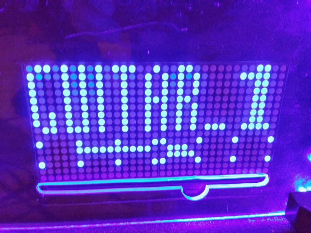 32x16 LED matrix